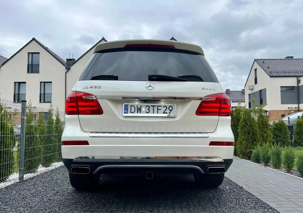 Mercedes-Benz GL cena 139000 przebieg: 253413, rok produkcji 2013 z Murowana Goślina małe 781